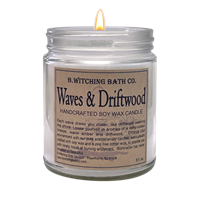 Waves & Driftwood Handcrafted Soy Wax Candle