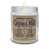 Coconut Milk Handcrafted Soy Wax Candle