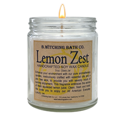 Lemon Zest Handcrafted Soy Wax Candle