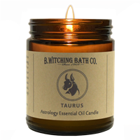 Taurus Astrology Candle