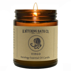 Virgo Astrology Candle