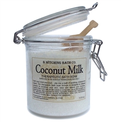Coconut Milk Bath Soak - Dead Sea Salt