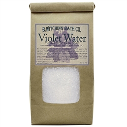 Violet Water Bath Soak - Epsom Salt
