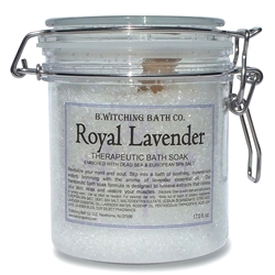 Royal Lavender Bath Soak - Dead Sea Salt