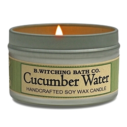 Cucumber Water Tin Candle