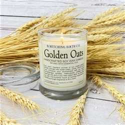 Golden Oats Apothecary Candle