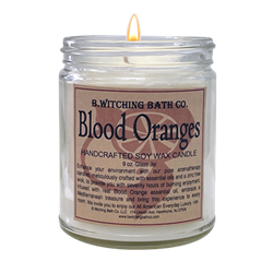 Blood Oranges Handcrafted Soy Wax Candle
