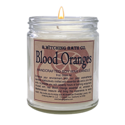 Blood Oranges Handcrafted Soy Wax Candle
