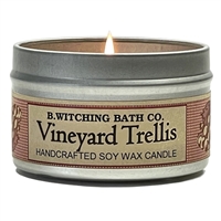 Vineyard Trellis Tin Candle