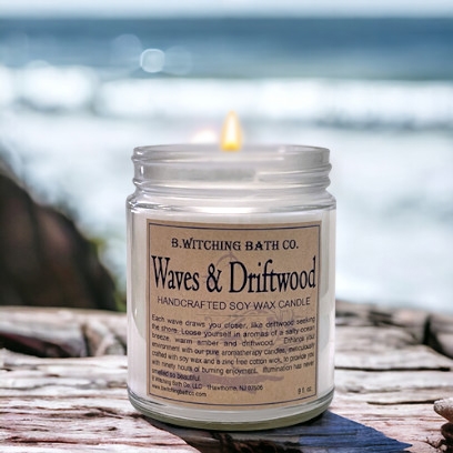 Sweet Almond Handcrafted Soy Wax Candle