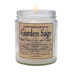 Garden Sage Handcrafted Soy Wax Candle