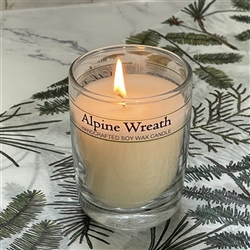 Alpine Wreath - Noble Lantern Candle