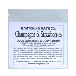 Champagne & Strawberries - Lotion Sample Pack