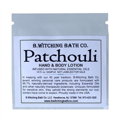 Patchouli - Lotion Sample Pack