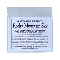 Rocky Mountain Sky - Lotion Sample Pack
