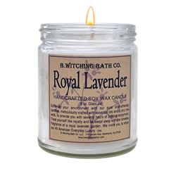 Royal Lavender Handcrafted Soy Wax Candle