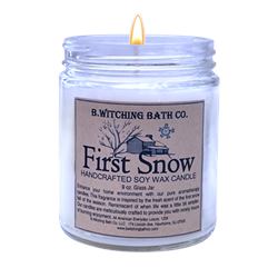First Snow Handcrafted Soy Wax Candle