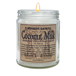 Coconut Milk Handcrafted Soy Wax Candle