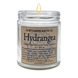 Hydrangea Handcrafted Soy Wax Candle