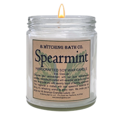 Spearmint Handcrafted Soy Wax Candle