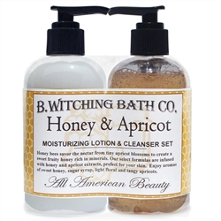 Honey & Apricot  Lotion & Cleanser Pre-packaged Set