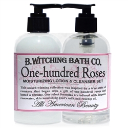 One-hundred Roses Lotion & Cleanser Pre-packaged Set