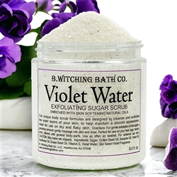 Violet Water Exfoliating Sugar Scrub