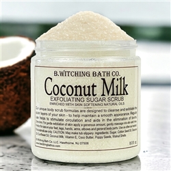 Coconut Milk Exfoliating Sugar Scrub