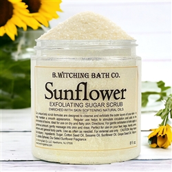 Sunflower Exfoliating Sugar Scrub