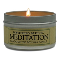 Meditation Tin Candle