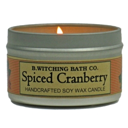 Spiced Cranberry Tin Candle