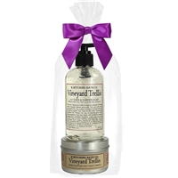 Vineyard Trellis  Soap & Candle Gift Set