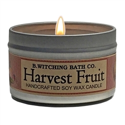 Harvest Fruit Tin Candle